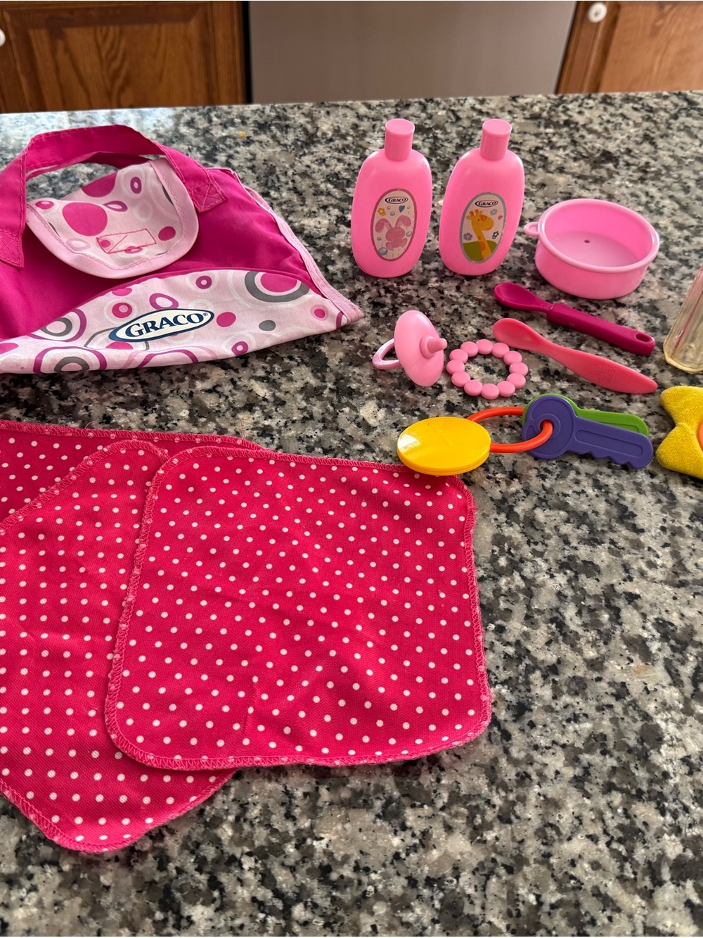 Graco Pink Doll Accessory Playset for Kids
